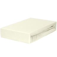 JERSEY vypasovaná plachta 140x200 THICK Ecru JERSEY vypasovaná plachta 140x200 THICK Ecru