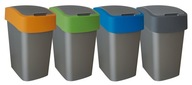 Sada nádob na triedenie odpadu CURVER 4x25L Sada nádob na triedenie odpadu CURVER 4x25L