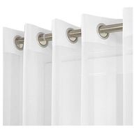 VOÁLOVÝ ZÁCLONU S OČKAMI 500x250 cm hotový hladký záves PREMIUM VOÁLOVÝ ZÁCLONU S OČKAMI 500x250 cm hotový hladký záves PREMIUM
