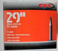 Rúrka 29x2,40-2,80 široká CST, ventil PRESTA 40mm Rúrka 29x2,40-2,80 široká CST, ventil PRESTA 40mm