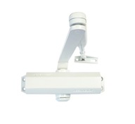 Dverový zatvárač ASSA ABLOY DC110 s ramenom, biely Dverový zatvárač ASSA ABLOY DC110 s ramenom, biely