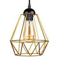 Stropné závesné svietidlo GOLD Diament Premium LOFT Stropné závesné svietidlo GOLD Diament Premium LOFT