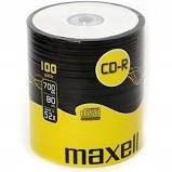 Maxell CD-R 700 MB 52x balenie 100ks.