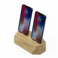 Dual iPhone Dock Charger OAK