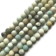 1043- Amazonite matná guľa 6 mm reťazec 1043- Amazonite matná guľa 6 mm reťazec