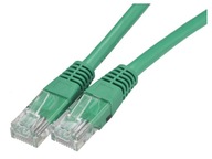 LAN Patchcord UTP RJ45 kábel, cat.6, zelený, 7 m