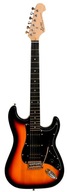 Elektrická gitara Ever Play ST-2 SSH SB + ladička