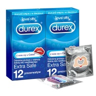 DUREX Extra Safe kondómy 24 ks Emoji SET