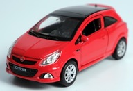 WELLY MODEL OPEL CORSA OPC RED 1:34 WELLY MODEL OPEL CORSA OPC RED 1:34