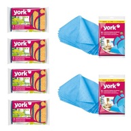 YORK kuchynské utierky utierky hubky PREMIUM SET YORK kuchynské utierky utierky hubky PREMIUM SET