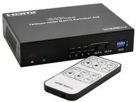 Matrix Switch Splitter HDMI 4x2 4K HDR so Scalerom Matrix Switch Splitter HDMI 4x2 4K HDR so Scalerom
