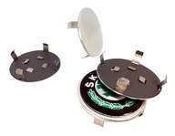 Konvexné stredové krytky na hliníkové ráfiky pre Škoda 64mm Konvexné stredové krytky na hliníkové ráfiky pre Škoda 64mm