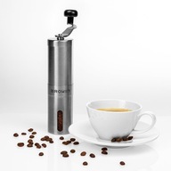 BROWIN ručný oceľový mlynček na kávu na korenie
