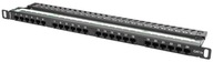 PATCH PANEL 24 PORT 0,5U CAT.5E UTP BLACK LANBERG PATCH PANEL 24 PORT 0,5U CAT.5E UTP BLACK LANBERG