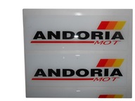 ANDORIA MOT WHITE logo znak nápis nápis emblém