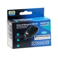 UNIVERZÁLNY ZDROJ 600mA 2m SCHWAIGER NG600USB UNIVERZÁLNY ZDROJ 600mA 2m SCHWAIGER NG600USB