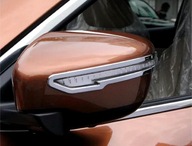 Chrómový ozdobný rám na zrkadlá Nissan Qashqai J11