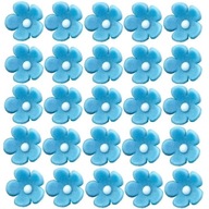 MINI BLUE CUKROVÁ TORTA KVETINA - 50 KS MINI BLUE CUKROVÁ TORTA KVETINA - 50 KS