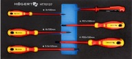 HOGERT VLOŽKA HT7G137 SADA SKRUTKOVAČOV 1000V 6 ks.