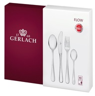 Gerlach Flow NK34 Súprava príborov 60 kusov, lesklá Gerlach Flow NK34 Súprava príborov 60 kusov, lesklá