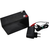 7Ah batéria pre elektrický ovčiak energizér + nabíjačka 7Ah batéria pre elektrický ovčiak energizér + nabíjačka
