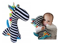 Mamina TYMEK kontrastné štítky na plyšové hračky Zebra