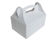 Biela krabička na svadobnú tortu - STRONG - 50 ks.