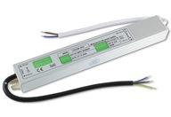 Hermetický LED zdroj 30W 12V DC 2,5A IP67 kovový 185x21x20mm EcoLight Hermetický LED zdroj 30W 12V DC 2,5A IP67 kovový 185x21x20mm EcoLight