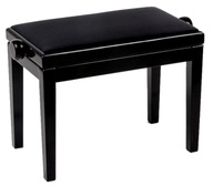 Discacciati KD20 čierna nastaviteľná klavírna lavica