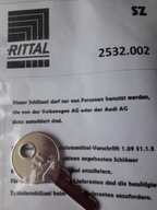 E-1-SZ 2532.002 cylindrický kľúč - Rittal