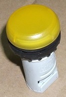 Signálna lampa, plochá, žltá M22-LC-Y 216910