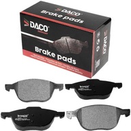 Brzdové platničky DACO FRONT Focus C30 S40 II C-Max