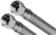 Spletená hadica 30 CM VODIČ 15 mm ZÁVIT 3/4'' VNÚTORNÝ Spletená hadica 30 CM VODIČ 15 mm ZÁVIT 3/4'' VNÚTORNÝ