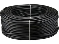 Kábel, lankový prúdový kábel, OWY 2x2,5, čierny, 100 m