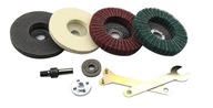 Sada na leštenie hliníka 100 mm 4ks kľúč Sada na leštenie hliníka 100 mm 4ks kľúč