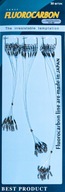 Fluorokarbónové náväzce 30 ks 15/20/25 cm Japonsko Fluorokarbónové náväzce 30 ks 15/20/25 cm Japonsko