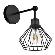 Nástenné svietidlo Loft Wire Edison vyrobené z drôtu 2 FARBY Nástenné svietidlo Loft Wire Edison vyrobené z drôtu 2 FARBY