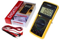 Multimeter voltmeter tester kapacity ampérmetra + batéria zadarmo