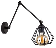 NÁSTENNÁ LAMPA LOFT EDISON, BRILANTNÝ RETRO DRÔT NÁSTENNÁ LAMPA LOFT EDISON, BRILANTNÝ RETRO DRÔT