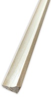 Štvrťkruhový drevený pás, 15 mm, strop, podlaha