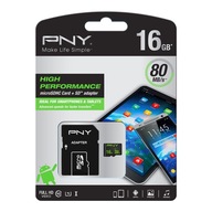 PNY 16GB MICRO SDHC PAMÄŤOVÁ KARTA + ADAPTÉR PNY 16GB MICRO SDHC PAMÄŤOVÁ KARTA + ADAPTÉR