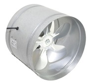 Priemyselný oceľový potrubný ventilátor D-350 mm