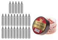Golden Devils BB pelety 4,5 mm 500 ks + CO2 25 ks Golden Devils BB pelety 4,5 mm 500 ks + CO2 25 ks