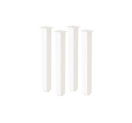 4 X DORA STOLOVEJ NOHY V 1100 MM, NASTAVITEĽNÁ, BIELA 4 X DORA STOLOVEJ NOHY V 1100 MM, NASTAVITEĽNÁ, BIELA
