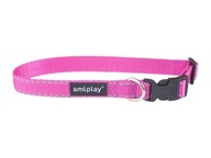 amiplay Reflective XL reflexný golier, ružový amiplay Reflective XL reflexný golier, ružový