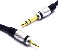 JACK 3,5 - JACK 6,3 STEREO KÁBEL 3M VITALCO JACK 3,5 - JACK 6,3 STEREO KÁBEL 3M VITALCO