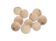 GULE, drevené koraly, surové, DECOUPAGE, 12 mm, 100 ks GULE, drevené koraly, surové, DECOUPAGE, 12 mm, 100 ks