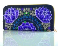 Vyšívaná veľká kabelka peňaženka Etno BOHO folk Vyšívaná veľká kabelka peňaženka Etno BOHO folk