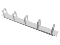 Organizérové držiaky káblov RACK 19" sivý Organizérové držiaky káblov RACK 19" sivý