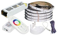 SET 20m LED pás 5050 RGB + White TOUCH